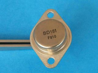 BD181 NPN transistor TO3