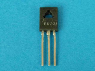 BD231 PNP transistor TO126