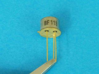BF118 NPN transistor TO39