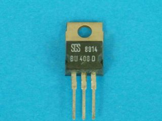 BU408D NPN transistor TO220