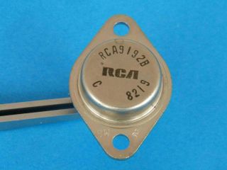 RCA9192B N-channel MOSFET TO3