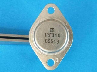 IRF340 N-channel MOSFET TO3