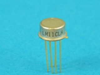 LM11CLH PRECISION OPERATIONAL AMPLIFIER DIL8