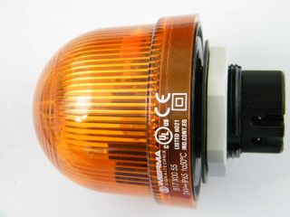 Segnalatore Lampeggiamento Werma 81730055, Xeno, Giallo, 24 V c.c.