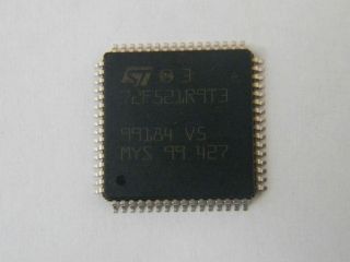 ST72F521R9T3 8 BIT MCU  64TQFP   ST MICROELECTRONICS