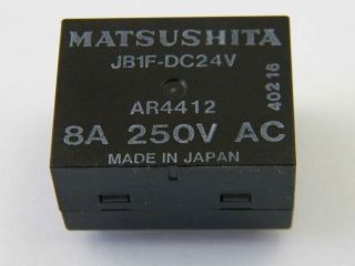 RELE MATSUSHITA JB1F-DC24V 1 SCAMBIO 8A JB1F-24