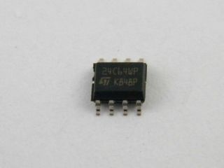  M24C64WMN6 64K EEPROM ST MICROELECTRONIC  SO8 24C64