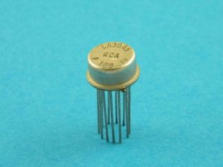 CA3049 RCA METAL CAN 12 PIN DIFFERENTIAL AMPLIFIER