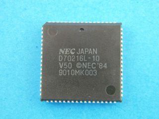  D70216L10 NEC V50 PROCESSOR PLCC68  UPD70216L-10