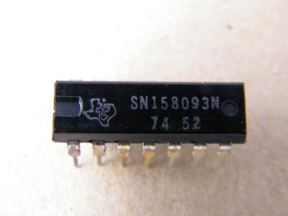 SN158093 DUAL JK FLIP FLOP DTL TEXAS 