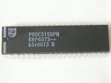P80C31SPBN  PHILIPS MICROCONTROLLER DIP40