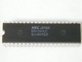 D80C39BHCL 8BIT MOCROCONTROLLER DIL 40 NEC