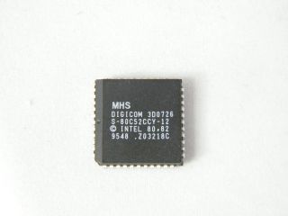 S80C52CCF-12 8 NIT MICROCINTROLLER MHS 44PLCC 12MHZ