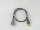 USB 3.0 cable type A/Micro-B anthractite, 0.5m LINDY 31280