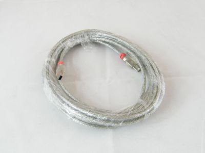 LINDY 5m USB OTG Cable - Transparent, Type Mini-A to Mini-B LINDY 31636