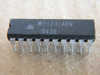 MP1231ABM = DAC1231 12 BIT DAC MICRO POWER SISTEM   = DAC1231