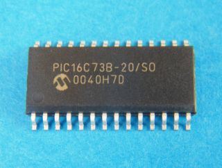 PIC16C73B-20SO 8 BIT MICROCONTROLLER  SO28