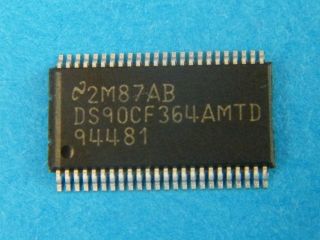 DS90FC364AMTD +3.3V LVDS Receiver 18-Bit Flat Panel Display (FPD) Link—65 MHz