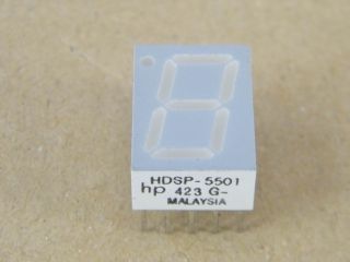 HDSP5501 7 SEG. COMON ANOD DISPLAY   HP