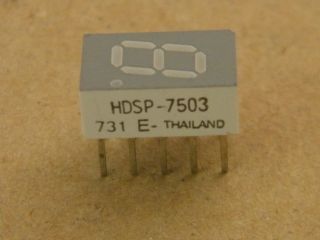 HDSP7503 7,6MM COMMON CATHODE DISPLAY RED  HP