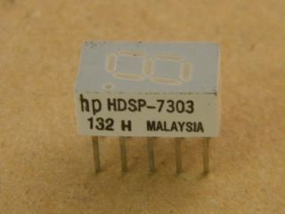 HDSP7303 7,6MM COMMON CATHODE DISPLAY RED  HP