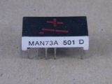 MAN73A 7.6MM  -+1  DISPLAY COMMON ANODE RED FAIRCHILD