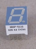 HDSP511G  DISPLAY COMMON ANODE 14.22MM GREEN HP