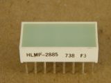 HLMP2885 LIGHT BAR 8,9X19MM GREEN HP