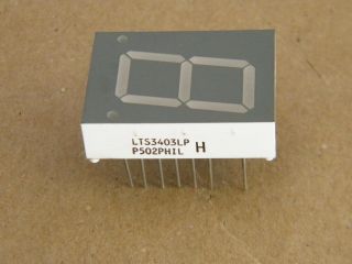 LTS3403AE DISPLAY 20MM COMMON CATHODE RED LITE-ON