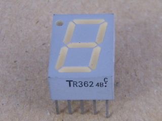 TLR362  TR362 TOSHIBA 7 DEG. DISPLAY COMMON ANODE 14.2MM