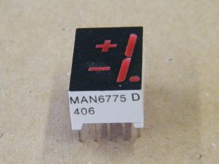 MAN6775 DISPLAY -+1 COMMON ANODE 14.2MM QUALITY TECHNOLOGY
